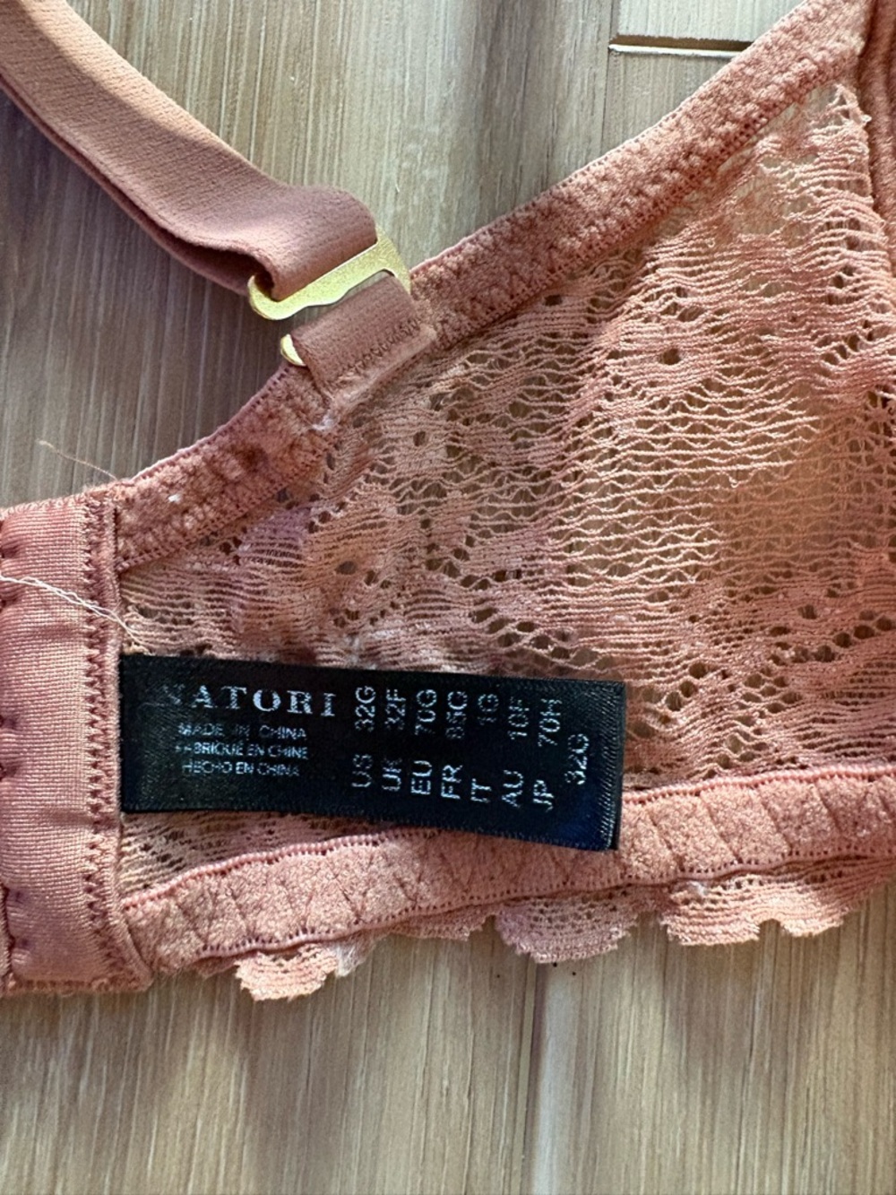 Natori Heavenly Convertible Balconette Underwire Bra 32G Glow - Picture 6 of 6